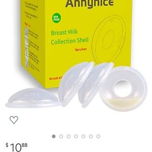 Breastmilk collection shells